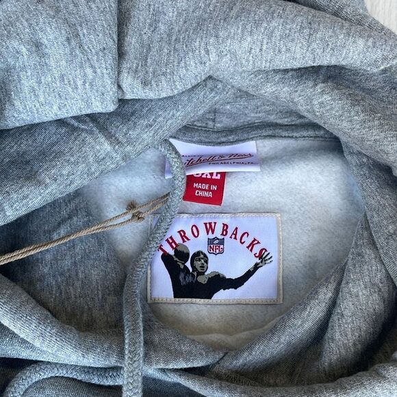 Mitchell & Ness Dallas Cowboys Navy/ Head Coach Pullover Hoodie 3 XL NWT in pkg - Picture 7 of 9